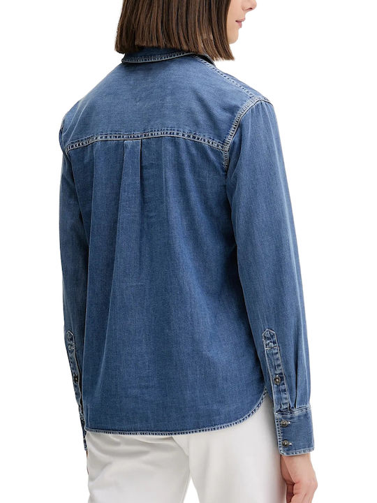 Tommy Hilfiger Women's Shirt Denim Medium