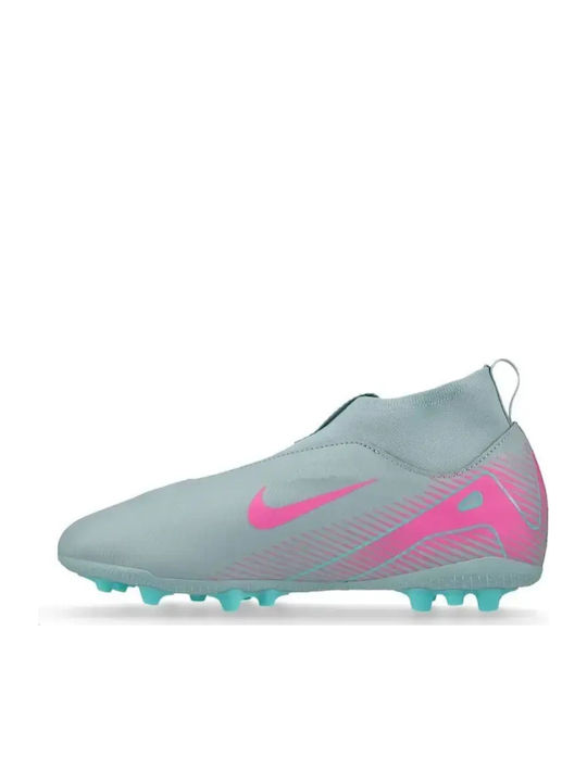 Mercurial Superfly 10 Academy AG Kids Soccer Cleats Molded Grey