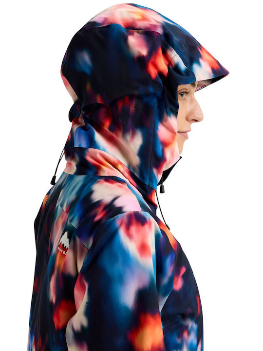Burton Reserve 2l Insulated 3025810EZHRG Γυναικείο Μπουφάν για Σκι & Snowboard Πολύχρωμο