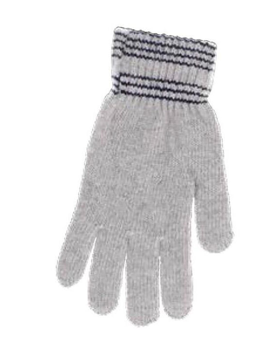 Gray Gestrickt Handschuhe