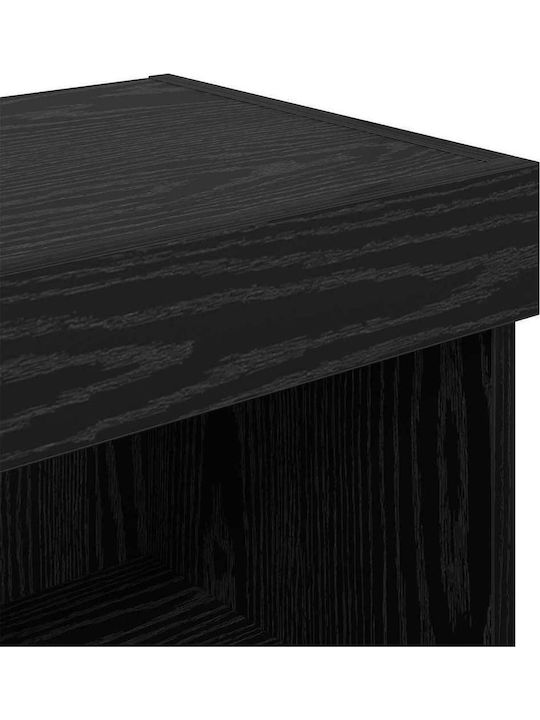 Wohnzimmer TV-Einheit Black mit Beleuchtung L100xB30xH30cm