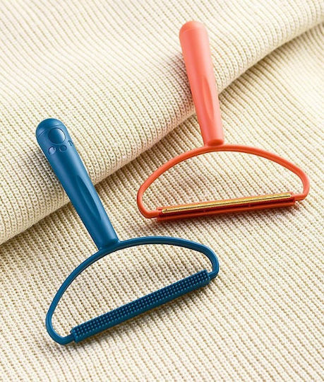 Manual Lint Removal Brush Orange