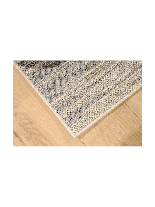 Tzikas Carpets Summer Bedroom Rugs Set Grey Beige 390-0-335-71002-105 2pcs