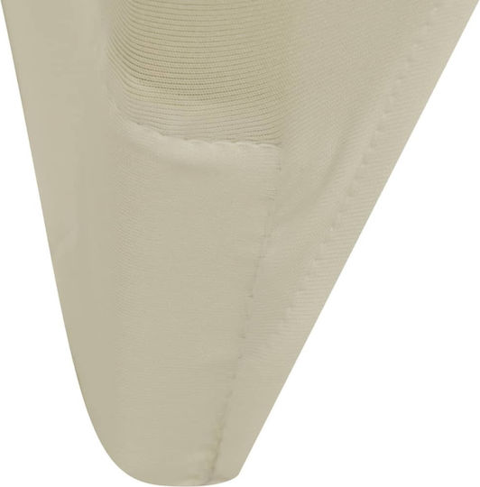 vidaXL Elastische Abdeckung für Stuhl White Cream 100Stück 274768