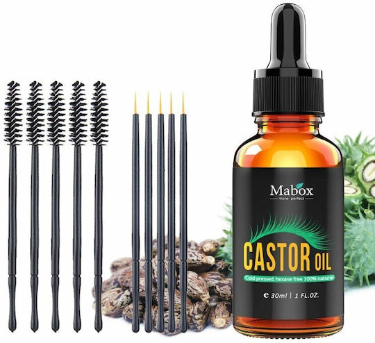Mabox Rizinusöl Bio 100% Rein Kaltgepresst 30 Ml
