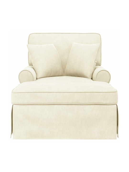 Modern Beige Recliner