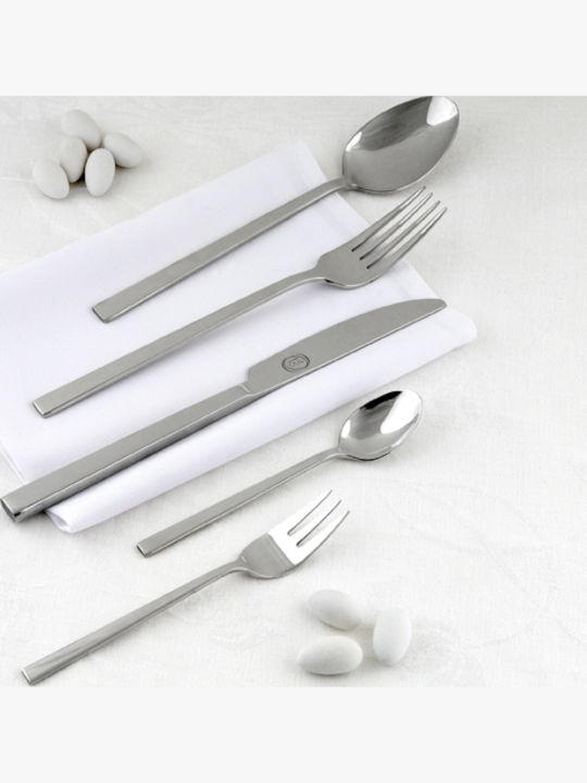 Cryspo Trio Cutlery Set Stainless Silver 72pcs