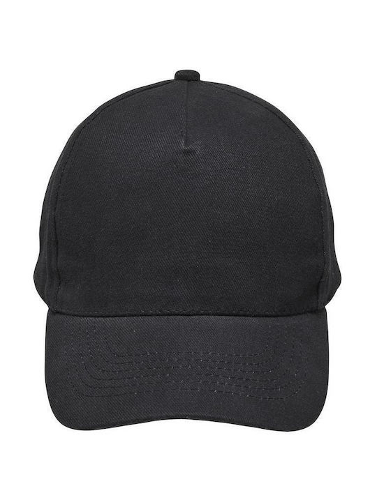 Sol's Longchamp 02116 Unisex Τρίχρωμο Καπέλο Twill 100% Βαμβάκι 260γρ Black-312
