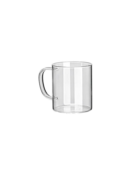 Estia Cană Sticlă Transparentă 250ml