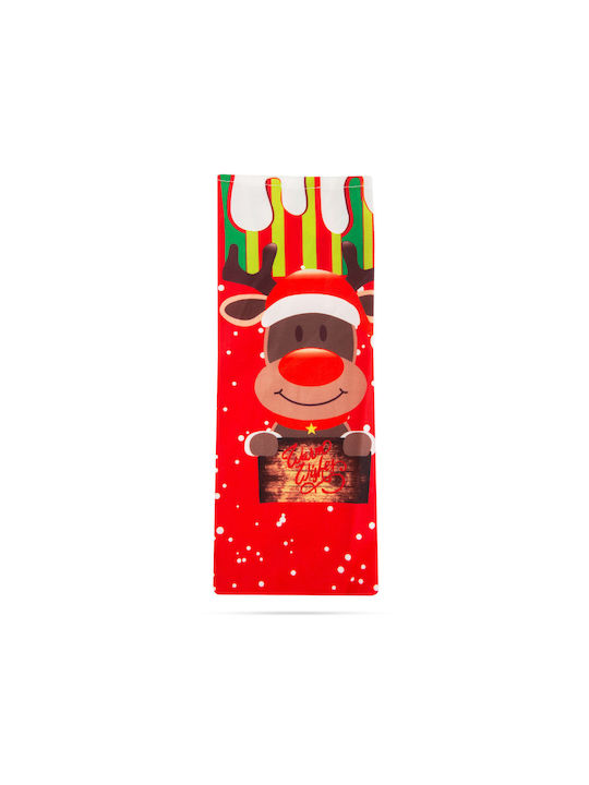 Christmas Bottle Cover L32xW12.5cm.