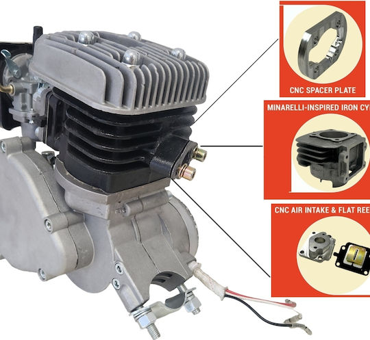 80 Cc 2t Eisen Fahrrad Motor Kit