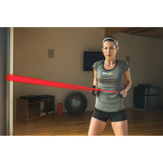 SKLZ Σωληνωτά Λάστιχα Γυμναστικής με Λαβές Σετ 1τμχ Κόκκινα