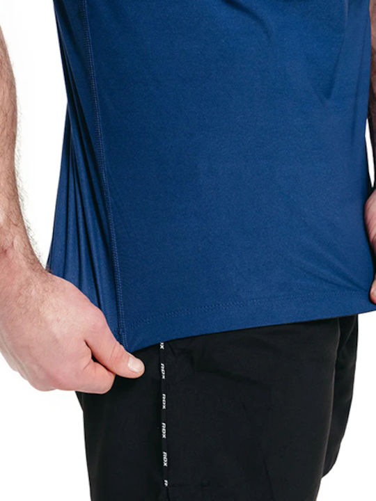 RDX Short Sleeve Shirt RDX-ST-M1-BL for Boxing Blue