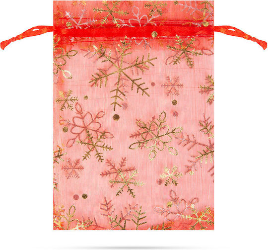 Sac pentru Cadou Argintiu 10x15cm. 12buc