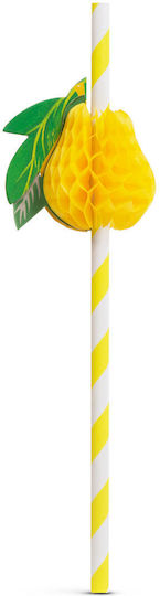 Paie De Hârtie Fructe 3d 197 X 6 Mm Pachet 12 Bucăți