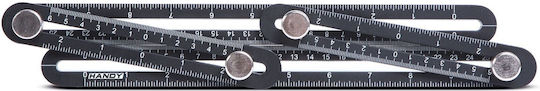 Metal Square Ruler Angle Copier 31 X 18 Cm