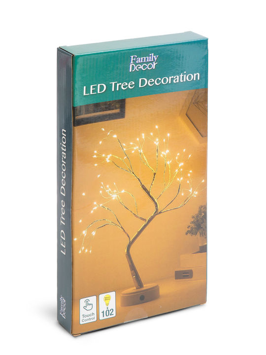 Led Decoration Tabletop Tree Warm White Battery Operated