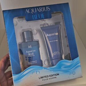 Elegant Touch Aquarius Blue Men's Set