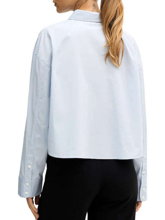 Calvin Klein Women's Shirt Niagara Mist