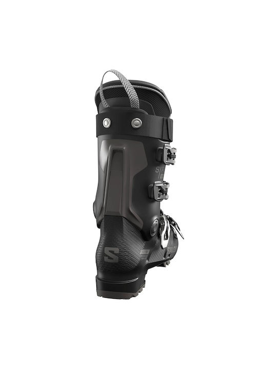 Salomon S Pro Copii Cizme de schi Black/dark Grey Met