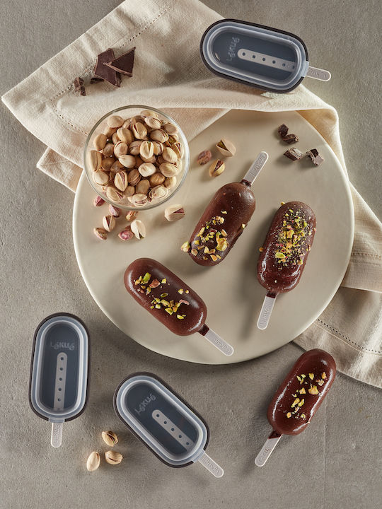 Lekue Silicone Ice Cream & Ice Lolly Baking Pan 5pcs
