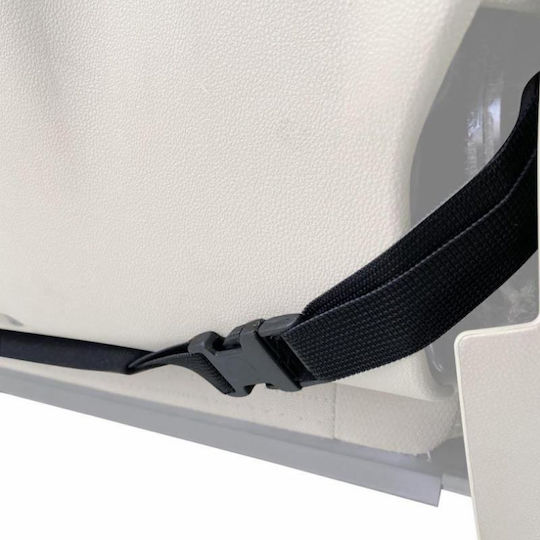 Auto Gs Car Seat Covers Front Half Covers Leatherette Black with Red Stitching Set of 4