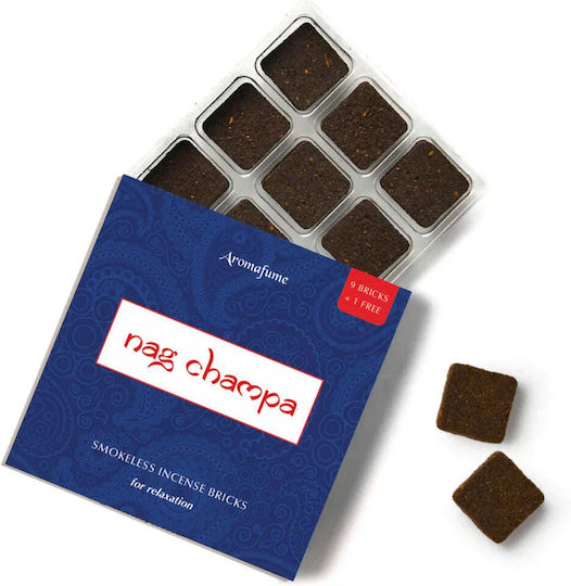 Incense Bricks Nag Champa 10 Pieces