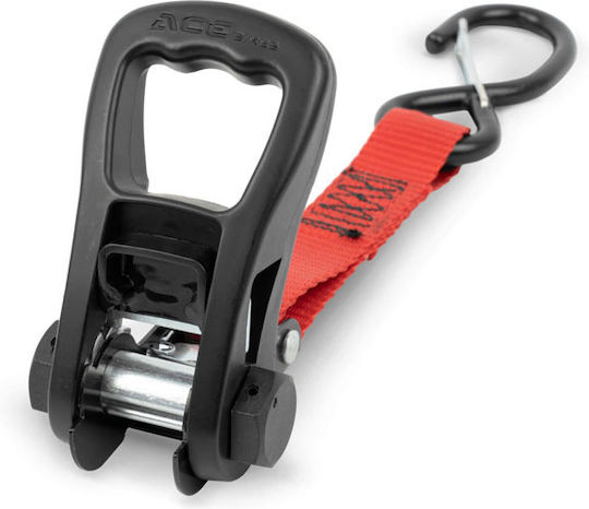 Acebikes Set Motorcycle Tie Down Straps Transport Ratchet Pro Pack