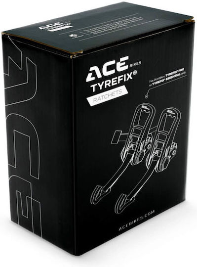 Acebikes Set Chingi cu Clichet Curele de Prindere Motocicletă Transport Tyrefixr Ratchets