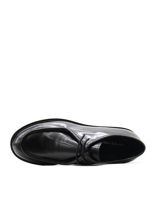 Men's Leather Casual Shoes Black
