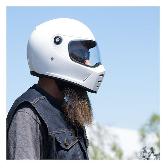 Biltwell Lane Helmvisiere Transparente Splitter Gen 2 Schutzschild Klar