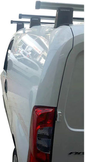 Nordrive Roof Bars Aluminum 2008+ (with Roof Rack Legs)