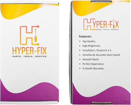 Hyper Fix Screen with Touch Mechanism and Frame for Xiaomi Redmi 15C, Poco C85 (Black)