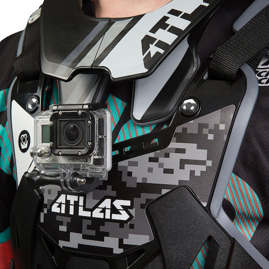 Atlas Filtri Προστατευτικός Θώρακας Motocross Μαύρο Χρώμα