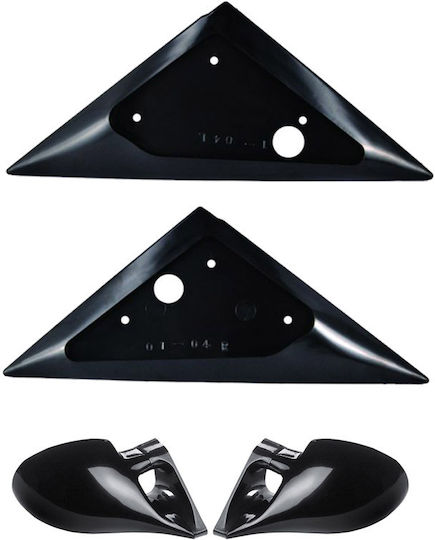 Sport Mirror Bases Skoda Octavia 4 1u 96-04 Pair 2 Pieces