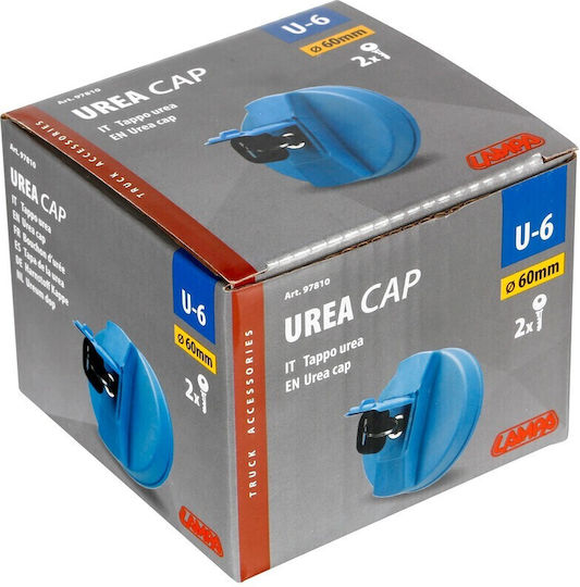 Lampa U-6 Τάπα Αυτοκινήτου για AdBlue® 60mm με Κλειδαριά