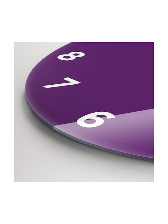 Tulup Ceas de Perete Violet Ø30cm