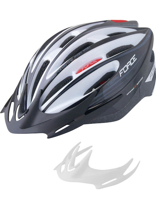 Force Tery Bicycle Helmet Road / Mountain White