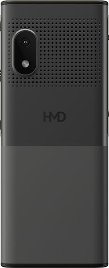 HMD 150 Music Dual SIM Мобилен Телефон с Бутони (Меню на Английски Език) Черен