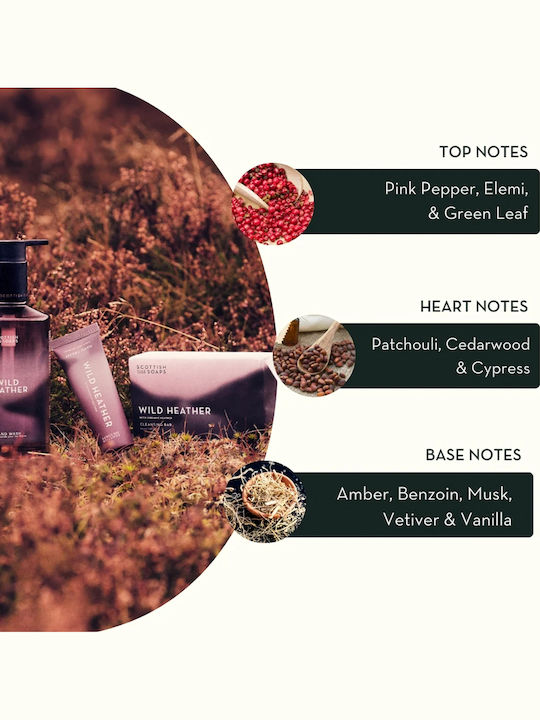 The Scottish Fine Soaps Wild Heather Pamper Essentials Hautpflegeset für Reinigung Körperreinigung The Scottish Fine Soaps Wild Heather Pamper Essentials Hautpflegeset für Reinigung Körperreinigung
