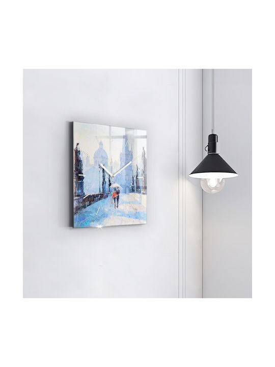Tulup Silent Wall Clock White 30x30cm