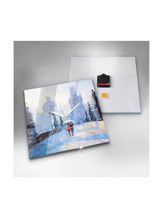 Tulup Silent Wall Clock White 30x30cm