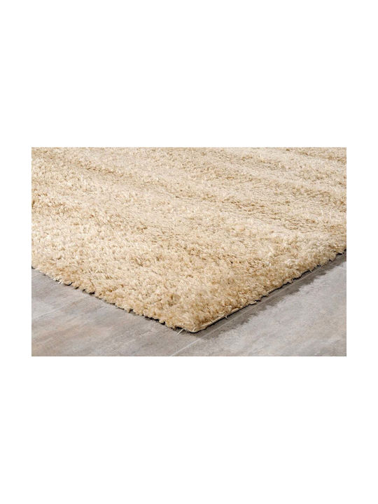 Tzikas Carpets Alpino Σετ Καλοκαιρινά Χαλιά Κρεβατοκάμαρας Μπεζ 151-0-355-80258-070 3τμχ