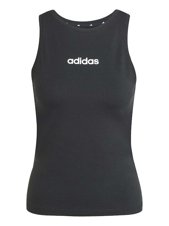 Essentials Linear Women's Athletic Blouse Sleeveless Black