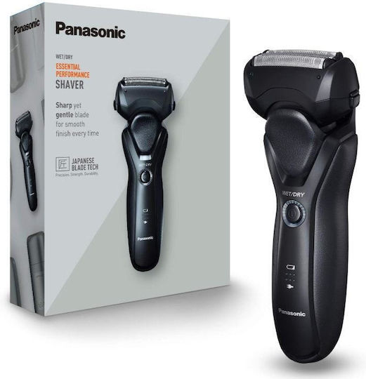 Panasonic Men's 3-Blade Wet & Dry Electric Shaver ES-RT37 Περιστρεφόμενη Ξυριστική Μηχανή Προσώπου Επαναφορτιζόμενη