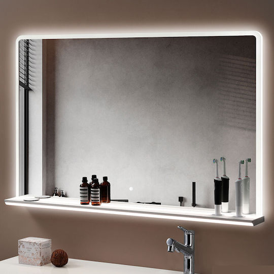 Luminor 308-BRI10072 Καθρέπτης Led από Πλαστικό 100x72cm Luminor 308-BRI10072 Καθρέπτης Led από Πλαστικό 100x72cm