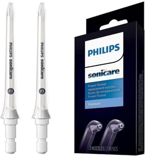 Philips Sonicare F1 Standard Spare Parts for Flosser HX3042/00 2pcs