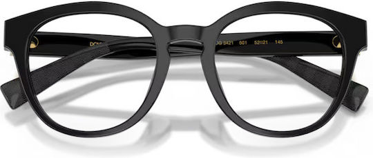 Ochelari cu Ramă Completă Dolce & Gabbana Dg3421 501 Ramă din Plastic