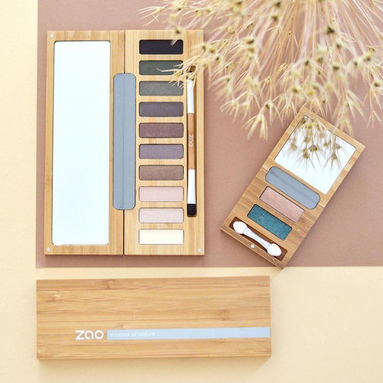 Zao Organic Makeup Rectangle Matte Shadow Refill Σκιά Ματιών σε Στερεή Μορφή με Μπεζ Χρώμα 1.3gr