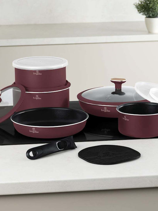 Berlinger Haus Leonardo Nordic Collection Cookware Set of Aluminum with Non-stick Coating 13pcs